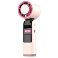4000mAh Portable Handheld Turbo Fan, 199 Gear Wind Rechargeable Handheld Fan, Semiconductor refrigeration Air Turbo Cooling Fan